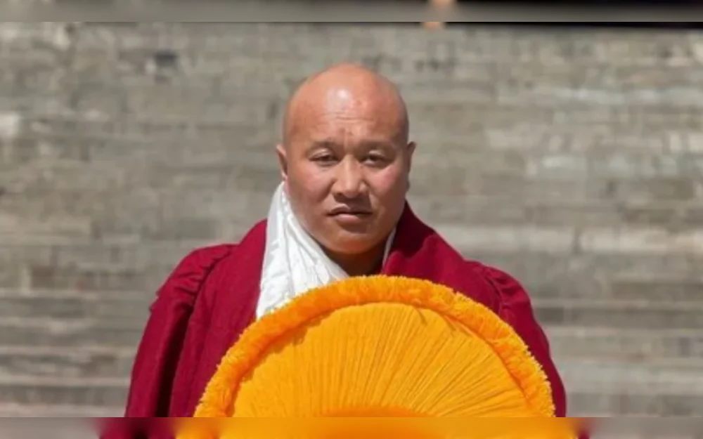 A Tibetan Buddhist monk imprisoned for sending money for prayer offerings to be made to the Dalai Lama and the abbot of India’s Kirti Monastery has been released from jail but remains in poor health, according to two sources in Tibet familiar with the situation.