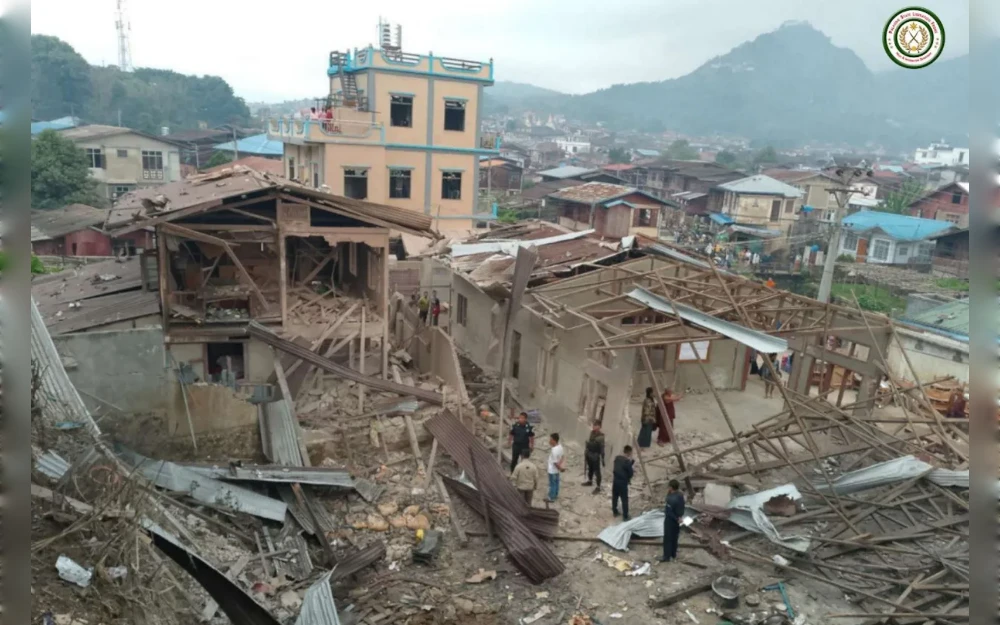 Myanmar’s military launched attacks on four villages in northern Myanmar controlled by an insurgent group, according to a statement published by rebels on Friday, despite both armies agreeing to a ceasefire extension only days earlier.