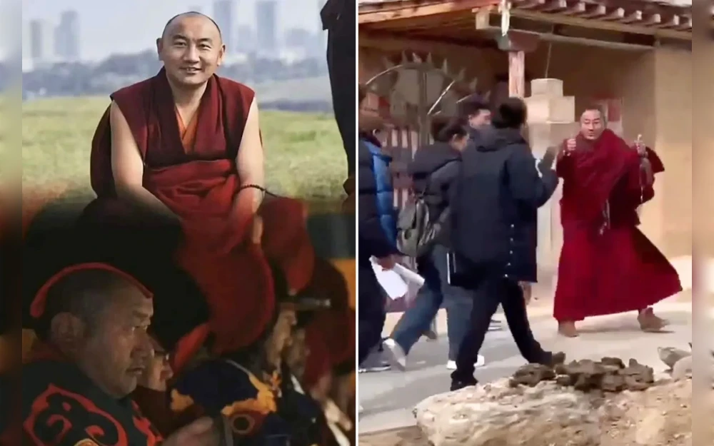 Authorities have sentenced two senior Tibetan monastic leaders to three- and four-year prison terms for their roles in rare 2024 public protests against a planned Chinese hydropower dam project, two sources in the region told Radio Free Asia.