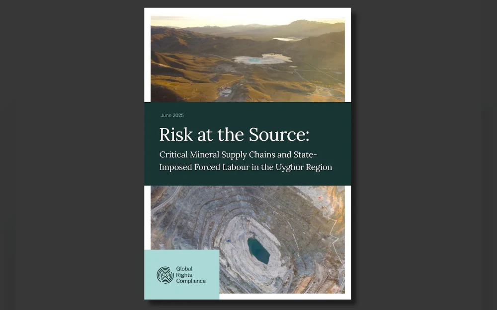 A new report says major Chinese producers of critical minerals are using state-imposed forced labor programs in the Uyghur region to meet rising global demand, putting international brands they export to at risk of complicity in human rights violations.