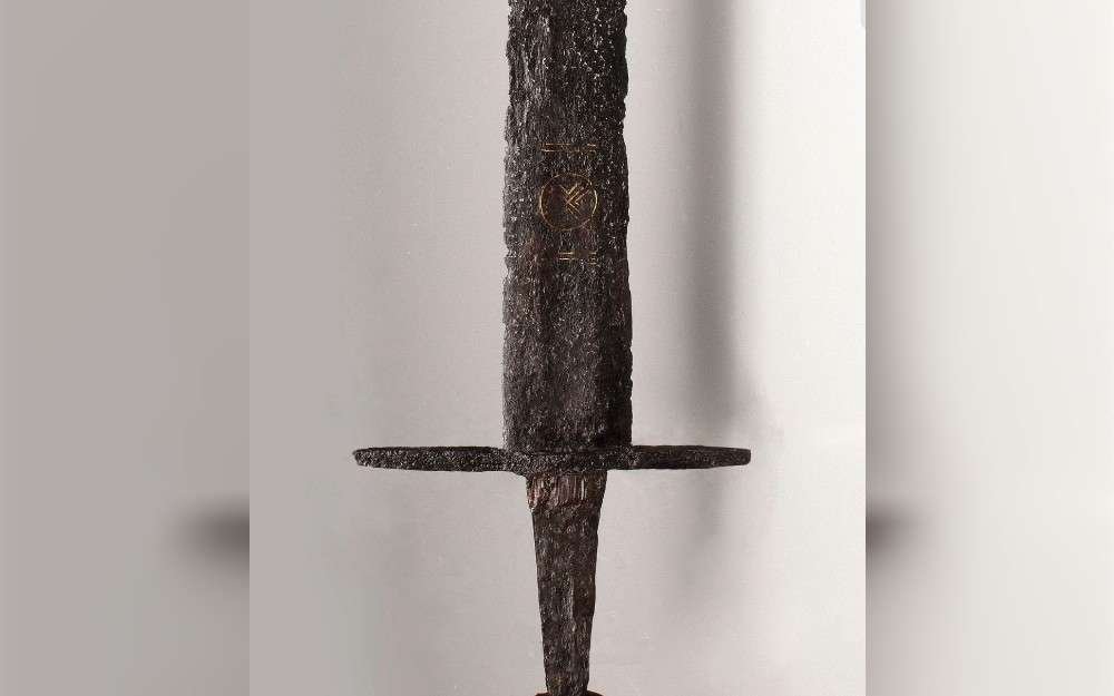 A Dutch museum recently displayed a fascinating medieval sword with unique symbols, more than a year after construction workers found it by chance.