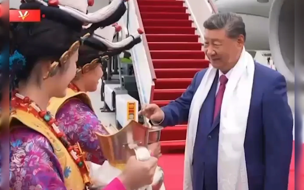 Chinese leader Xi Jinping made a rare visit to Tibet on Wednesday to mark the 60th anniversary of the founding of the Tibet Autonomous Region — the consolidation of Beijing’s long-contested rule over the Himalayan territory.