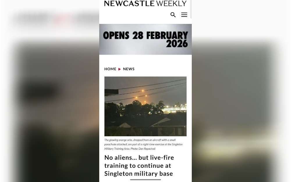 Parts of the Hunter region of Australia's New South Wales reported seeing enigmatic "glowing orange orbs" in the sky. On Sunday night, people who live northwest of Newcastle between Singleton, Cessnock, and East Maitland reported seeing the spectacle.
