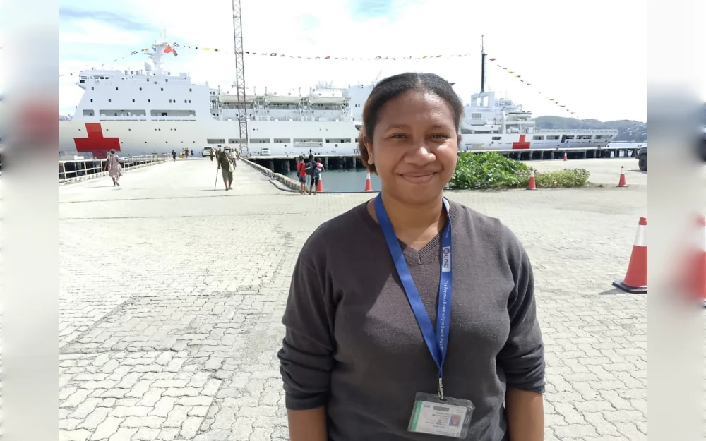 Thousands of sick, disabled and otherwise unwell queued at Wharf T over the past week, hoping to board a Chinese hospital ship to receive free medical care.