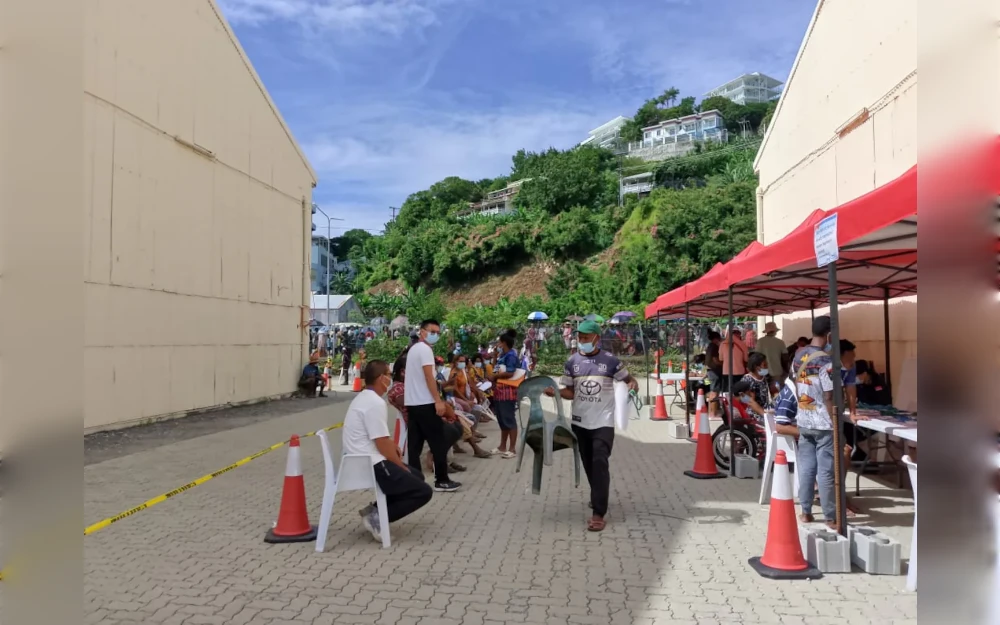 Thousands of sick, disabled and otherwise unwell queued at Wharf T over the past week, hoping to board a Chinese hospital ship to receive free medical care.