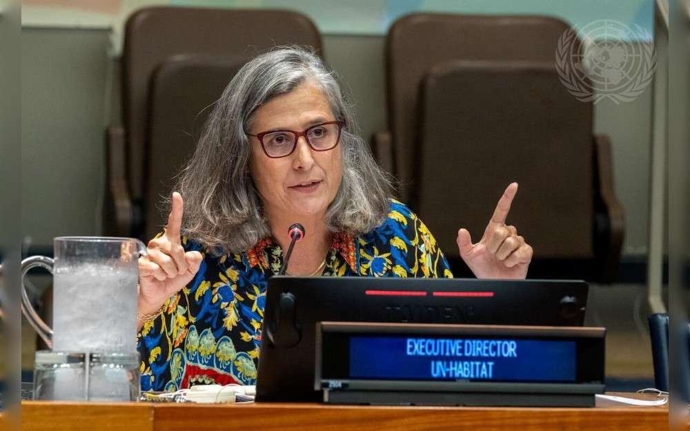 Anacláudia Rossbach, Executive Director of UN-Habitat, addresses the 2026 High-level Political Forum on Sustainable Development convened under the auspices of the Economic and Social Council (7 – 15 July).