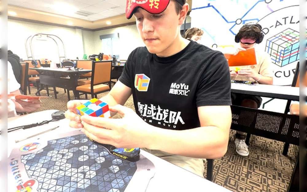 On June 28, Tommy Cherry of the United States won the Guinness World Records title for fastest time to solve a 3x3x3 rotating puzzle cube while blindfolded. He did so in an astonishingly quick 11.56 seconds.