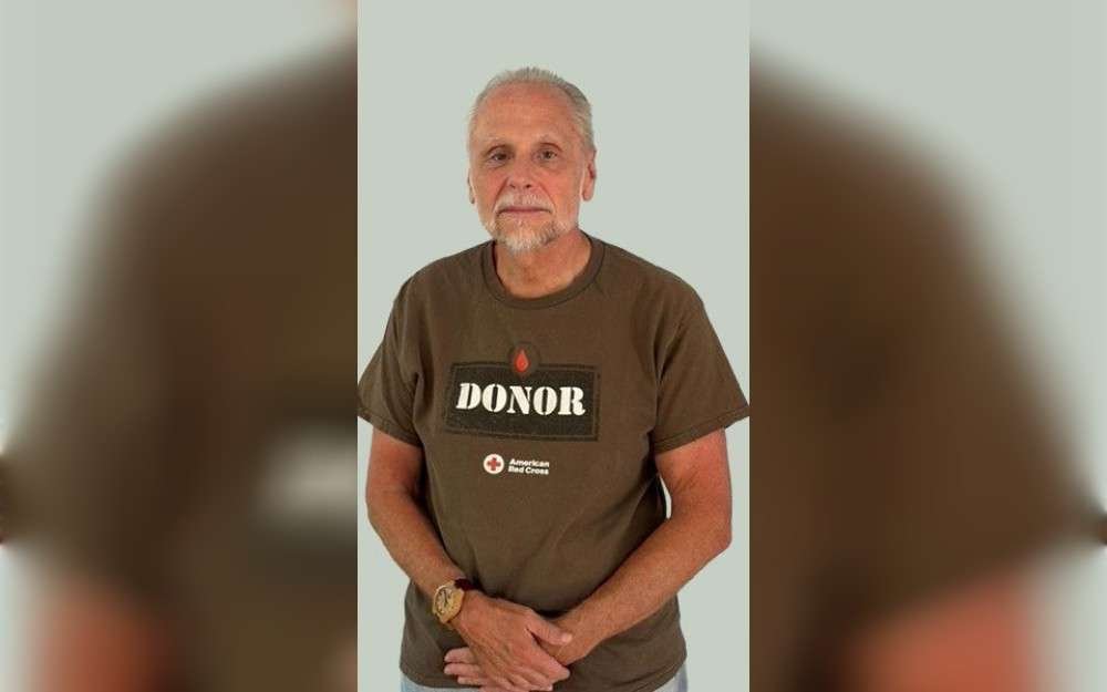 Dan Ryan of United States has donated the Red Cross more than 30 gallons (113.562 liters) of blood, which is the same as 344 Coca-Cola cans.