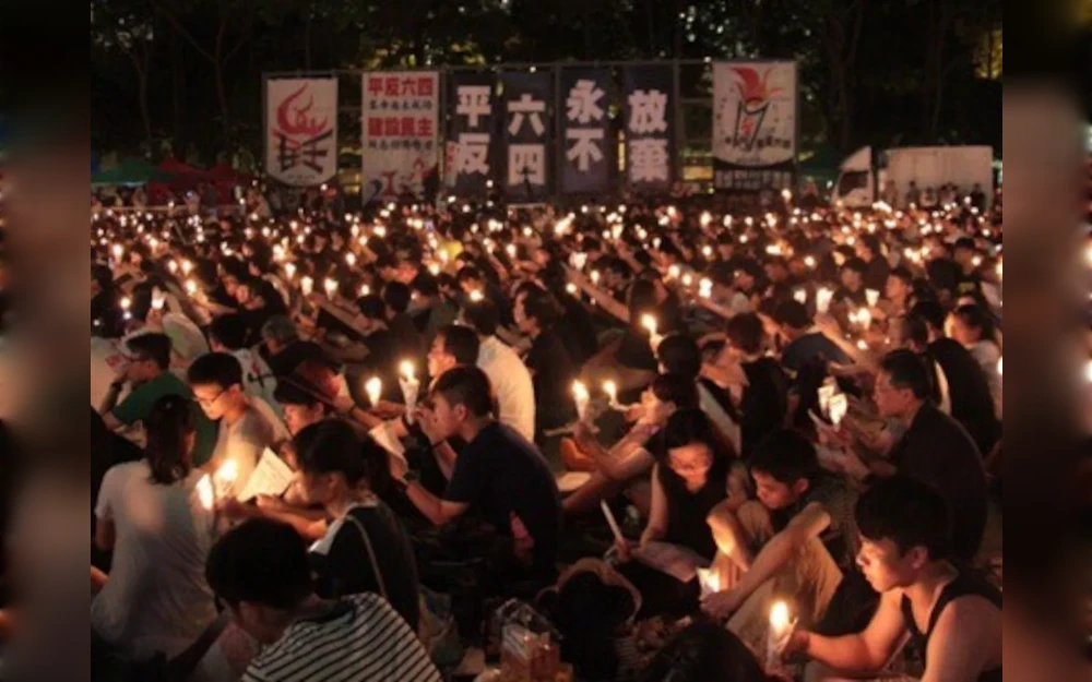 A Hong Kong court this month convicted two leaders of a dissolved pro-democracy group to erase the memory of the Tiananmen Square Massacre, a pro-democracy activist who was a student leader during the 1989 event told Radio Free Asia.