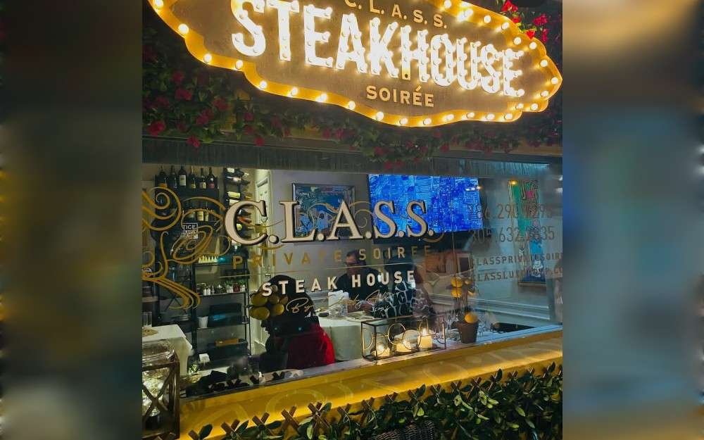 The nude dining experience at a restaurant in South Florida is garnering attention.C.L.A.S.S. Soiree Steakhouse, located at 121 N. 20th Ave. in Hollywood in Southern Broward County, hosts an event on the first Monday of each month where patrons are permitted to enjoy a mouthwatering dinner without wearing any clothing.