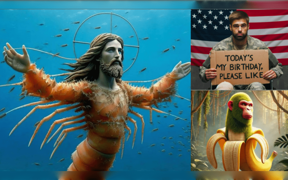Low-quality digital content generated by artificial intelligence in huge volumes is known as "AI slop."AI-generated video clips posted on social media reels generated by AI tools that seek algorithmic reach, AI-generated articles without any veracity or originality, and AI-generated images that are frequently eerie and lack of creative intent are examples of AI slop.