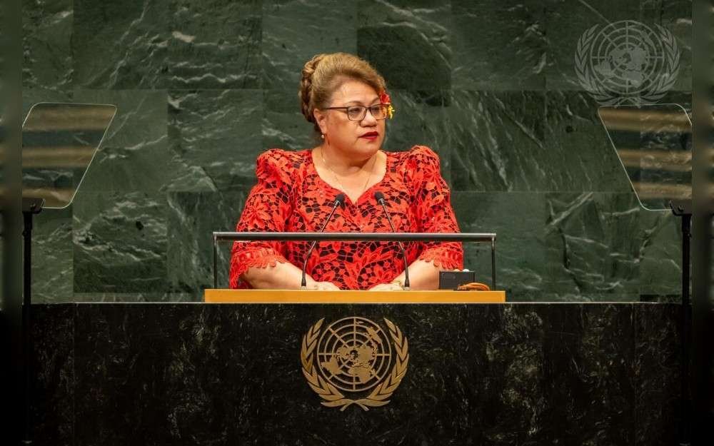 Mulipola Anarosa Ale Molioo, Deputy Prime Minister and Minister of Finance of Samoa, addresses the general debate of the United Nations General Assembly’s eighty-first session.