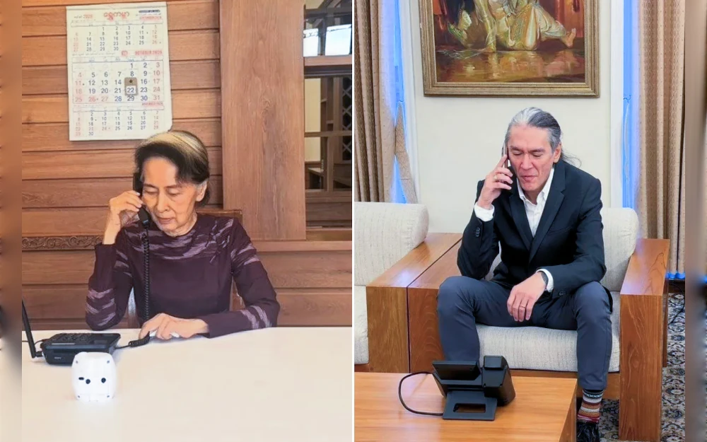 Allowing Myanmar’s detained former leader Aung San Suu Kyi to speak on the phone with her son for the first time in five years is not enough – the military government must immediately release her and all other political prisoners, a human rights advocate told Radio Free Asia Thursday.