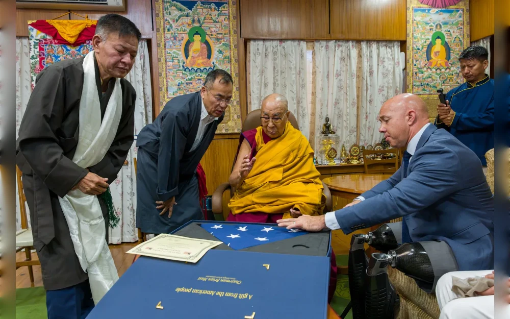 A bipartisan delegation of U.S. lawmakers Wednesday told Radio Free Asia that China is a threat for engaging in transnational repression, after a meeting with the Dalai Lama, Tibet’s exiled spiritual leader, in his home.