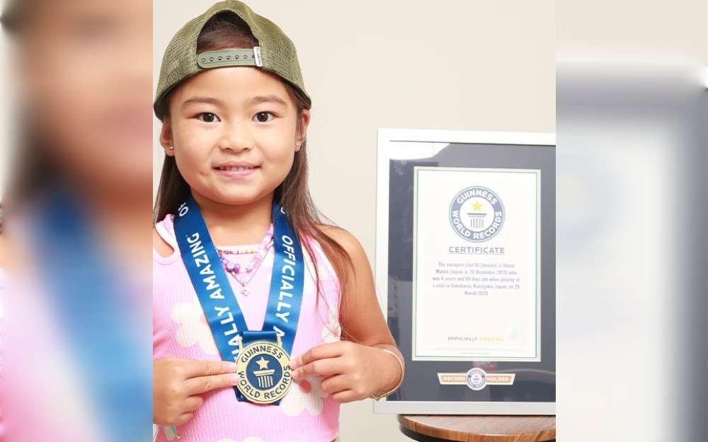Illumi Maeda from Japan would become the world’s youngest female club DJ at the age of 6 years.To break the record, Illumi performed for over an hour at a club in Yokohama, Kanagawa, Japan, in front of an enthusiastic crowd.